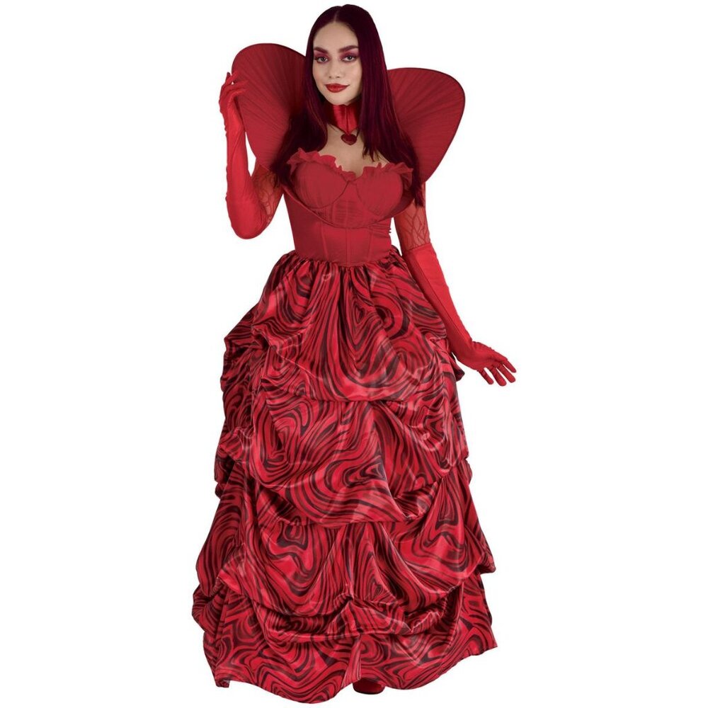 Red queen descendants costume - size M